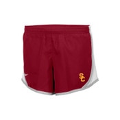 USC Trojans Nike Youth Girls Cardinal SC Interlock Tempo Short